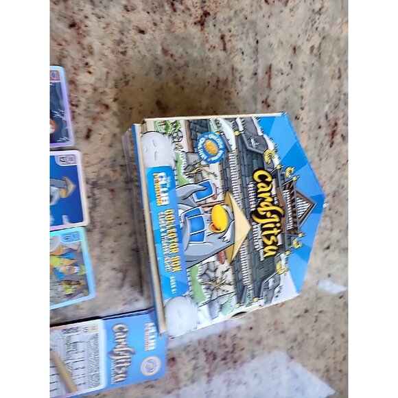 Disney Club Penguin Card Jitsu Lot Dojo Collectors Box Trading Card Game Topps - Picture 12 of 15